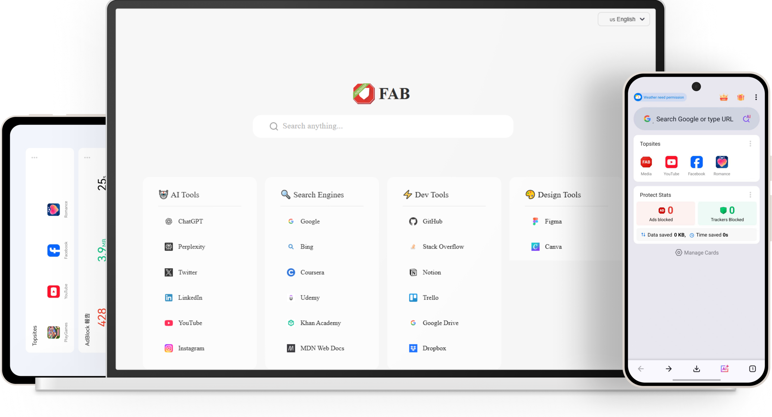 Cross-platform AI ad blocker browser for PC, mobile, and tablet. Blocks ads, enhances privacy, and boosts productivity with smart AI tools for faster, cleaner browsing.